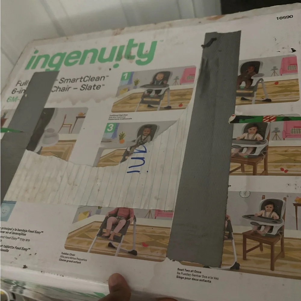 Ingenuity Full Course 6-in-1 High Chair - Slate - Picture 2 of 3